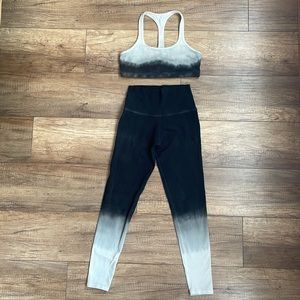 Electric & Rose Tie Dye Bra & Legging Set
